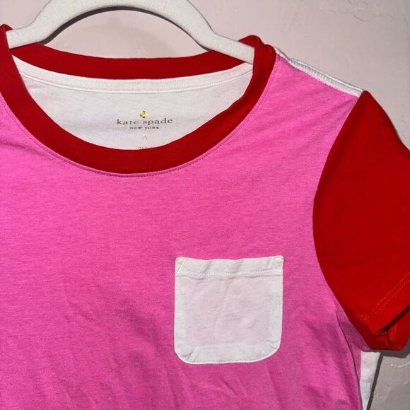 Kate Spade Medium Color Blocking Tee - Picture 2 of 5